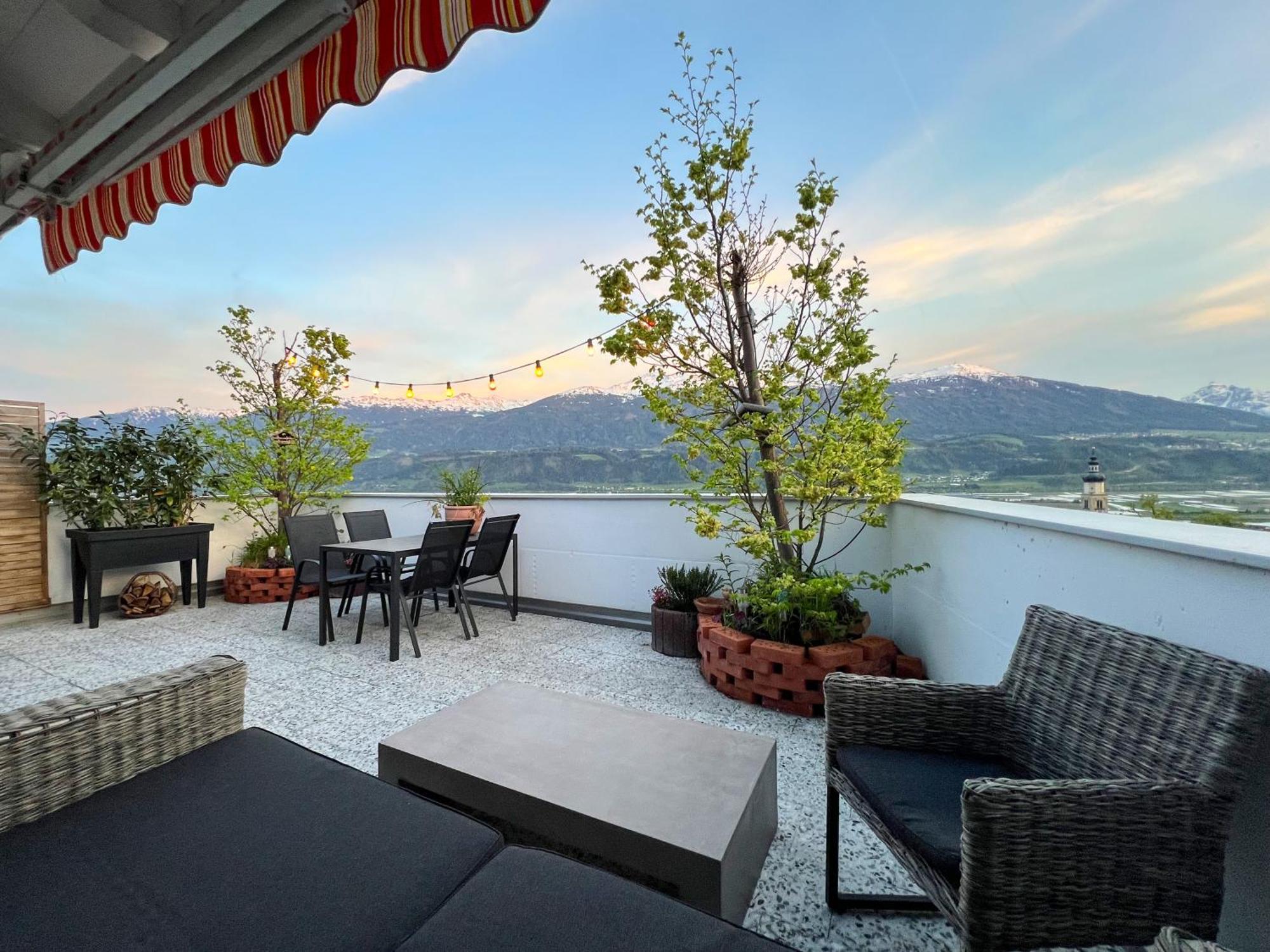Sunny Mountain Loft - Terrace & Garden Thaur Exterior foto